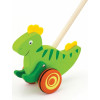 Viga Toys Drewniany Pchacz Dinozaur					