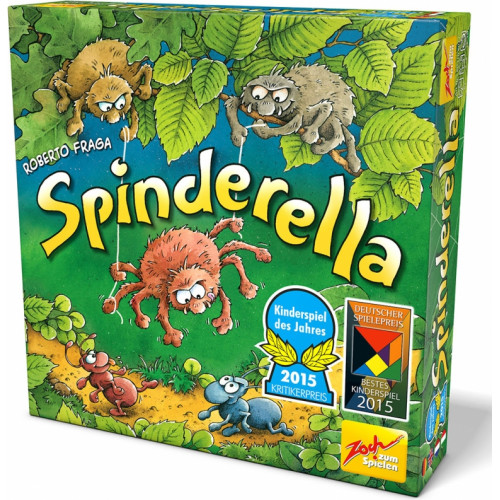 Gra Planszowa Spinderella ZOCH Dla Dzieci 4 Graczy					