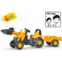 Rolly Toys rollyKid Traktor na pedały JCB z łyżką i przyczepą					