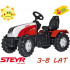 Rolly Toys Traktor na pedały Steyr Ciche koła 3-8 Lat rollyFarmTrac					