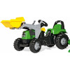 Traktor Rolly Toys Deutz-Fahr Kid z przyczepką					