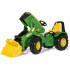 John Deere Traktor na Pedały X-Trac Premium Łyżka Ciche Koła Rolly Toys					