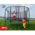 BERG Trampolina Champion 380 cm Deluxe Twinspring Gold					