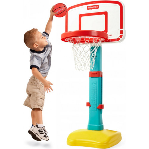 Fisher Price Koszykówka dla dzieci kosz regulowana + piłka					