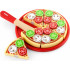 Drewniana Pizza do krojenia z dodatkami Viga Toys					