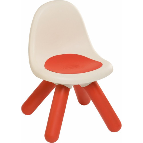 Krzesełko z oparciem Smoby w kolorze czerwonym					