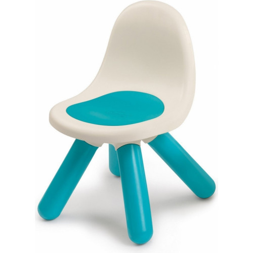 Krzesełko z oparciem Smoby w kolorze niebieskim					