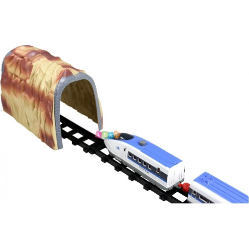 Pociąg Ekspresowy Tor ze Stacją i Tunelem