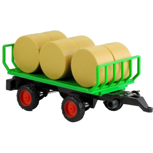 Traktor z Przyczepką z Sianem Świeci Gra 37,5 cm
