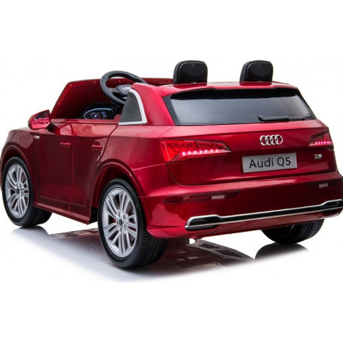 Pojazd na Akumulator Nowe Audi Q5 2-osobowe Czerwone Lakierowane
