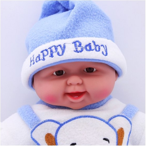 Lalka bobas niemowlę w ubranku 3 modele  50cm 