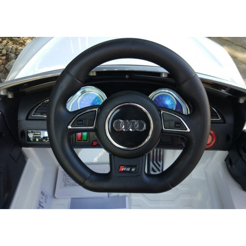 Auto Na Akumulator Audi RS5 Białe