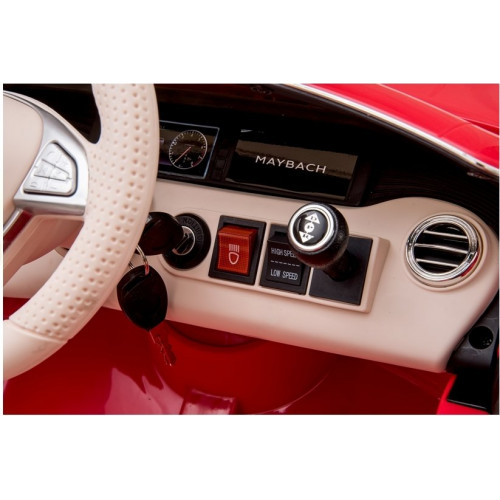 Auto na Akumulator Mercedes Maybach Czerwony Lakierowany