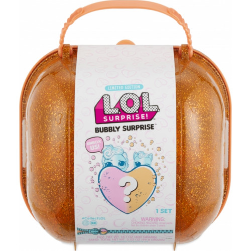 LOL Surprise Bubbly - Pomarańczowa walizeczka z niespodzianką					