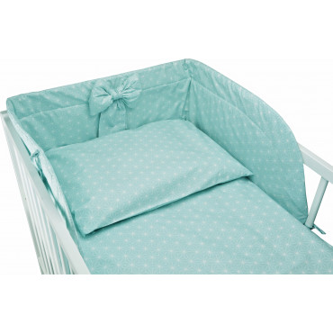 Bawełniana pościel do łóżeczka dziecięcego - ROZETKA TURKUS - 135x100
