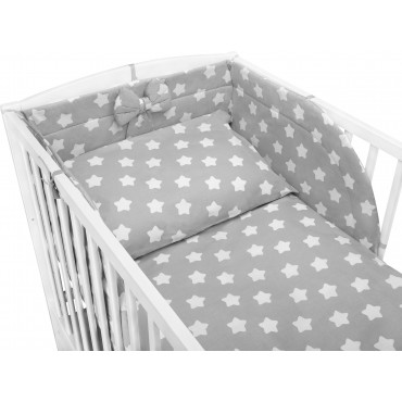 Pościel do łóżeczka niemowlęca dziecięca poszewki 135x100 - Białe pierniki