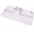 Ochraniacz do łóżeczka na szczebelki, 180x35 - Bawełna 100% - Słonik różowy