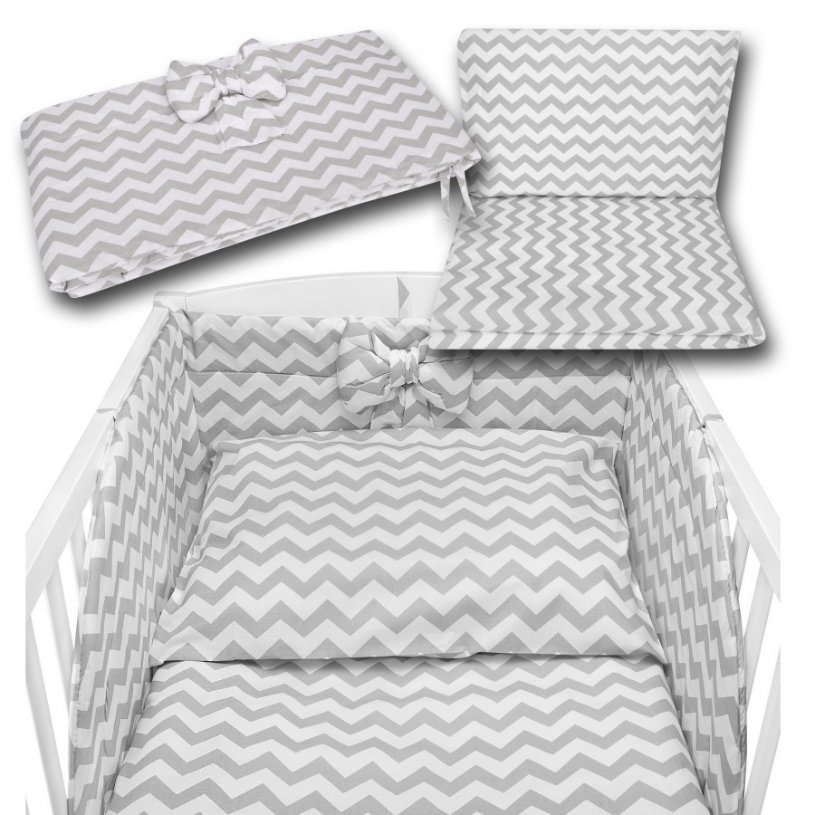 Pościel dziecięca do łóżeczka polskiej marki wykonana z bawełny - 120x90