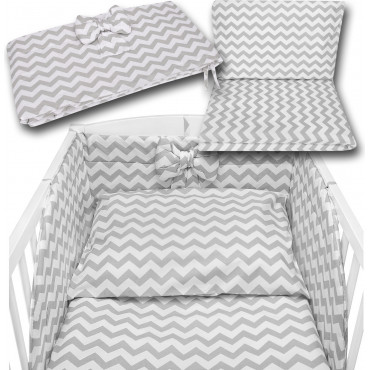 Pościel dziecięca do łóżeczka polskiej marki wykonana z bawełny - 135x100