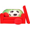 Sofa dziecięca kanapa wersalka rozkładana 160cm + podnóżek i poduszka - D3