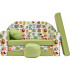 Sofa dziecięca kanapa wersalka rozkładana 160cm + podnóżek i poduszka - Z5