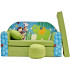 Sofa dziecięca kanapa wersalka rozkładana 160cm + podnóżek i poduszka - Z16