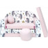 Sofa dziecięca kanapa wersalka rozkładana 160cm + podnóżek i poduszka - HX1