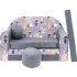 Sofa dziecięca kanapa wersalka rozkładana 160cm + podnóżek i poduszka - AX4