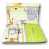 Pościel do łóżeczka niemowlęca dziecięca poszewki 120x90 - Safari zielone